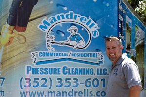 Field job photo from Mandrell's Pressure Cleaning
